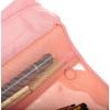 imageMultifunction Portable Waterproof Travel Kit Toiletry Travel Cosmetic Bag Hanging Hook for Men Women Blue FlowersPink