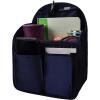 imageVercord Backpack Organizer Insert Liner Hanging Travel Bag in Bag with Many PocketsNavy Blue