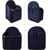 imageVercord Backpack Organizer Insert Liner Hanging Travel Bag in Bag with Many PocketsNavy Blue