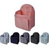 imageVercord Backpack Organizer Insert Liner Hanging Travel Bag in Bag with Many PocketsPink