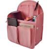 imageVercord Backpack Organizer Insert Liner Hanging Travel Bag in Bag with Many PocketsPink