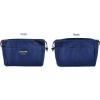 imageVercord Canvas Handbag Organizers Sturdy Purse Insert Organizer Bag in Bag 10 Pockets Beige SmallNavy Blue