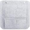 imageVercord Extra Tall Felt Bag Organizer Vertical Height Design for Deep Tote and Backpack Bags Cream BeigeLight Grey