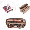 imageVercord Felt Organizer Insert For Purse Handbag Tote Bag In Bag Inside Shaper Divider Neo Beige Slender MediumA Beige