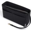 imageVercord Felt Organizer Insert For Purse Handbag Tote Bag In Bag Inside Shaper Divider Neo Beige Slender MediumA Black