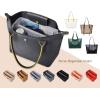 imageVercord Felt Organizer Insert For Purse Handbag Tote Bag In Bag Inside Shaper Divider Neo Beige Slender MediumA Grey