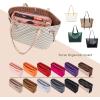 imageVercord Felt Organizer Insert For Purse Handbag Tote Bag In Bag Inside Shaper Divider Neo Beige Slender MediumA Pink