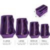 imageVercord Felt Organizer Insert For Purse Handbag Tote Bag In Bag Inside Shaper Divider Neo Beige Slender MediumA Purple