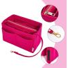 imageVercord Felt Organizer Insert For Purse Handbag Tote Bag In Bag Inside Shaper Divider Neo Beige Slender MediumA Rose