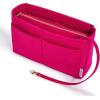 imageVercord Felt Organizer Insert For Purse Handbag Tote Bag In Bag Inside Shaper Divider Neo Beige Slender MediumA Rose