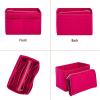 imageVercord Felt Organizer Insert For Purse Handbag Tote Bag In Bag Inside Shaper Divider Neo Beige Slender MediumA Rose