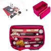 imageVercord Felt Organizer Insert For Purse Handbag Tote Bag In Bag Inside Shaper Divider Neo Beige Slender MediumA Rose