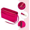 imageVercord Felt Organizer Insert For Purse Handbag Tote Bag In Bag Inside Shaper Divider Neo Beige Slender MediumA Rose