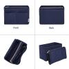 imageVercord Felt Organizer Insert For Purse Handbag Tote Bag In Bag Inside Shaper Divider Neo Beige Slender MediumDark blue