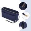 imageVercord Felt Organizer Insert For Purse Handbag Tote Bag In Bag Inside Shaper Divider Neo Beige Slender MediumDark blue