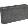 imageVercord Felt Purse Insert Organizer LV 26 19 Toiletry Pouch Insert with D Ring Attach Chain StrapGrey
