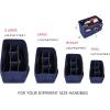 imageVercord Felt Purse Organizer Handbag Insert Liner Shaper Bag in Bags for Speedy Neverfull Tote Navy SmallNavy