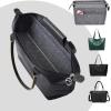 imageVercord Felt Zipper Handbag Tote Purse Duffel Backpack Organizer Insert Beige LargeDark Grey
