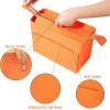 imageVercord Felt Zipper Handbag Tote Purse Duffel Backpack Organizer Insert Beige LargeOrange