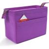 imageVercord Felt Zipper Handbag Tote Purse Duffel Backpack Organizer Insert Beige LargePurple