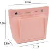 imageVercord Mini Slim Small Felt Purse Organizer Insert Inside Handbag Tote Pocketbook for Women BlackAminipale pink new