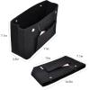 imageVercord Mini Slim Small Felt Purse Organizer Insert Inside Handbag Tote Pocketbook for Women BlackBMediumBlack