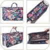 imageVercord Patterned Purse Handbag Tote Pocketbook Bag Organizer Insert with Zipper Handle for Women Large BlackFUGUIHUA