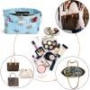 imageVercord Premium Nylon Purse Organizer Tote Handbag Insert Organizers Bag in Bag Zipper 13 Pockets 5 SizesBlue Butterfly