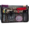imageVercord Purse Organizer Insert for Handbags Bag Organizers Inside Tote Pocketbook Women Nurse Nylon 13 Pockets Black SmallLeopard