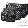 imageVercord Updated Purse Handbag Organizer Insert Liner Bag in Bag 13 Pockets Black MediumBlack Dot