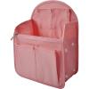 imageVercord Backpack Organizer Insert Liner Hanging Travel Bag in Bag with Many PocketsPink