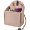 imageVercord Felt Backpack Organizer Rucksack Insert Liner Inside Daypack Shoulder Bag 5 Colors 2 SizeBeige