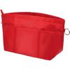 imageVercord Handbag Purse Tote Pocketbook Organizer Insert Zipper Closure 11 Pockets 3 Sizes Many ColorsRed