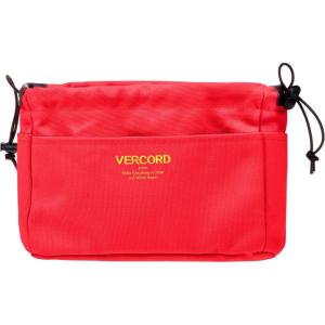 imageVercord Canvas Handbag Organizers Sturdy Purse Insert Organizer Bag in Bag 10 Pockets Beige SmallRed