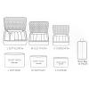 image7Piece Packing Cube Set Travel Luggage Packing Organizers with Shoe Bag