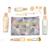 imageVercord 7 Pieces Travel Suitcase Luggage Organizer Packing Cubes with Waterproof Bags Light Grey Flower
