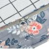imageVercord 7 Pieces Travel Suitcase Luggage Organizer Packing Cubes with Waterproof Bags Light Grey Flower
